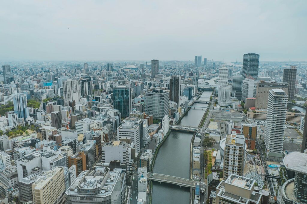 osaka skyline